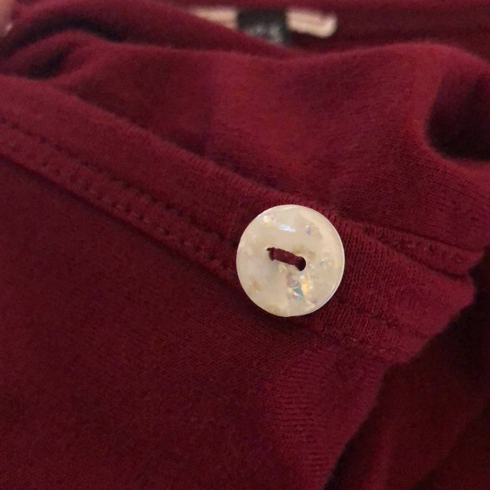 American Bqsics Soft Structured Button Down Top - image 6